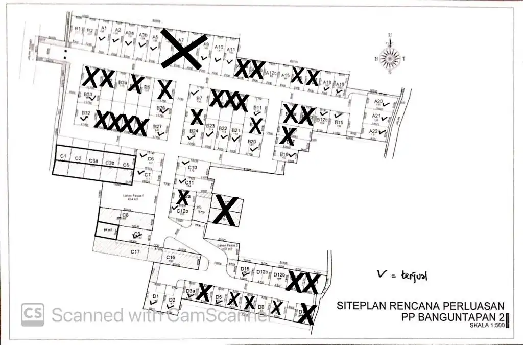 pondok permai banguntapan siteplan perumahan jogja01