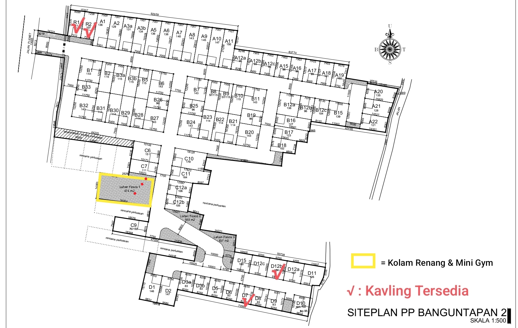 PONDOK_PERMAI_BANGUNTAPAN_siteplan