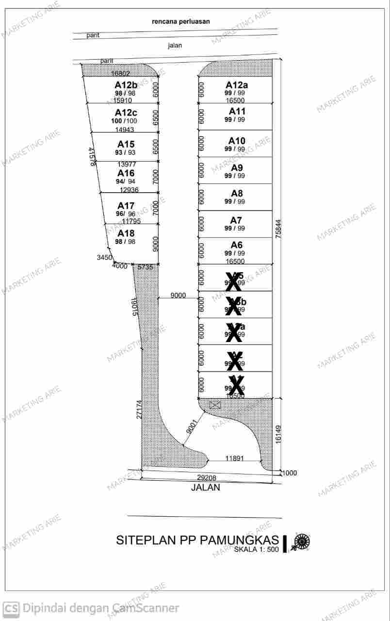 Pondok Permai Pamungkas siteplan mei