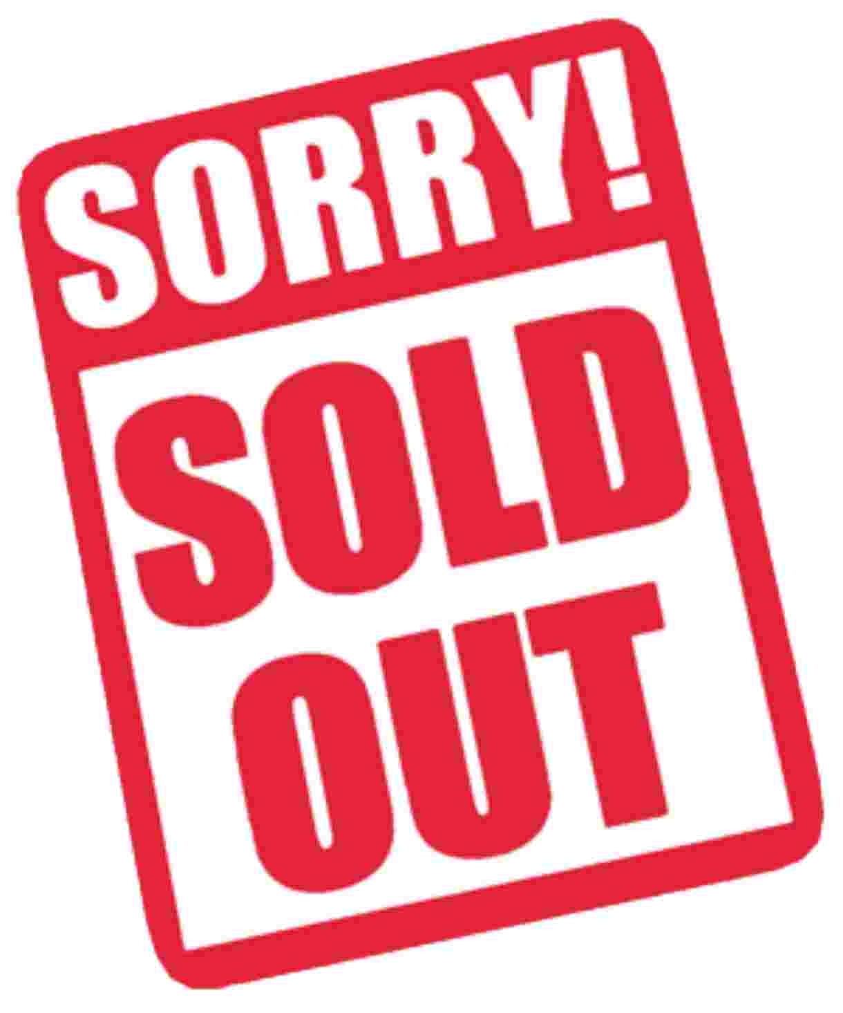 sold out