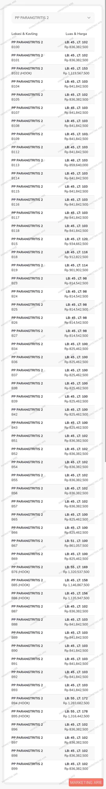 pondok_permai_paramgtritis2_harga_juli_2026