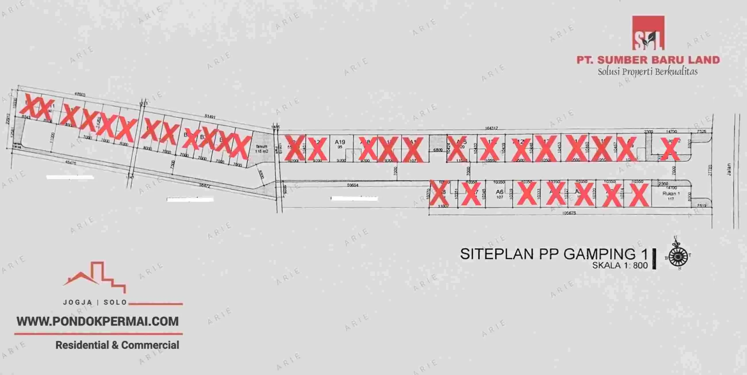 pondok permai gamping siteplan agustus 2026