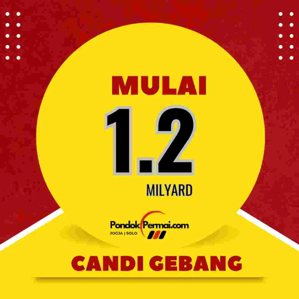 pondok permai cndi gebang harga
